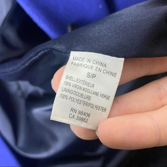 Theory Hemlan 100% Virgin Wool Coat size Small - Picture 12 of 13